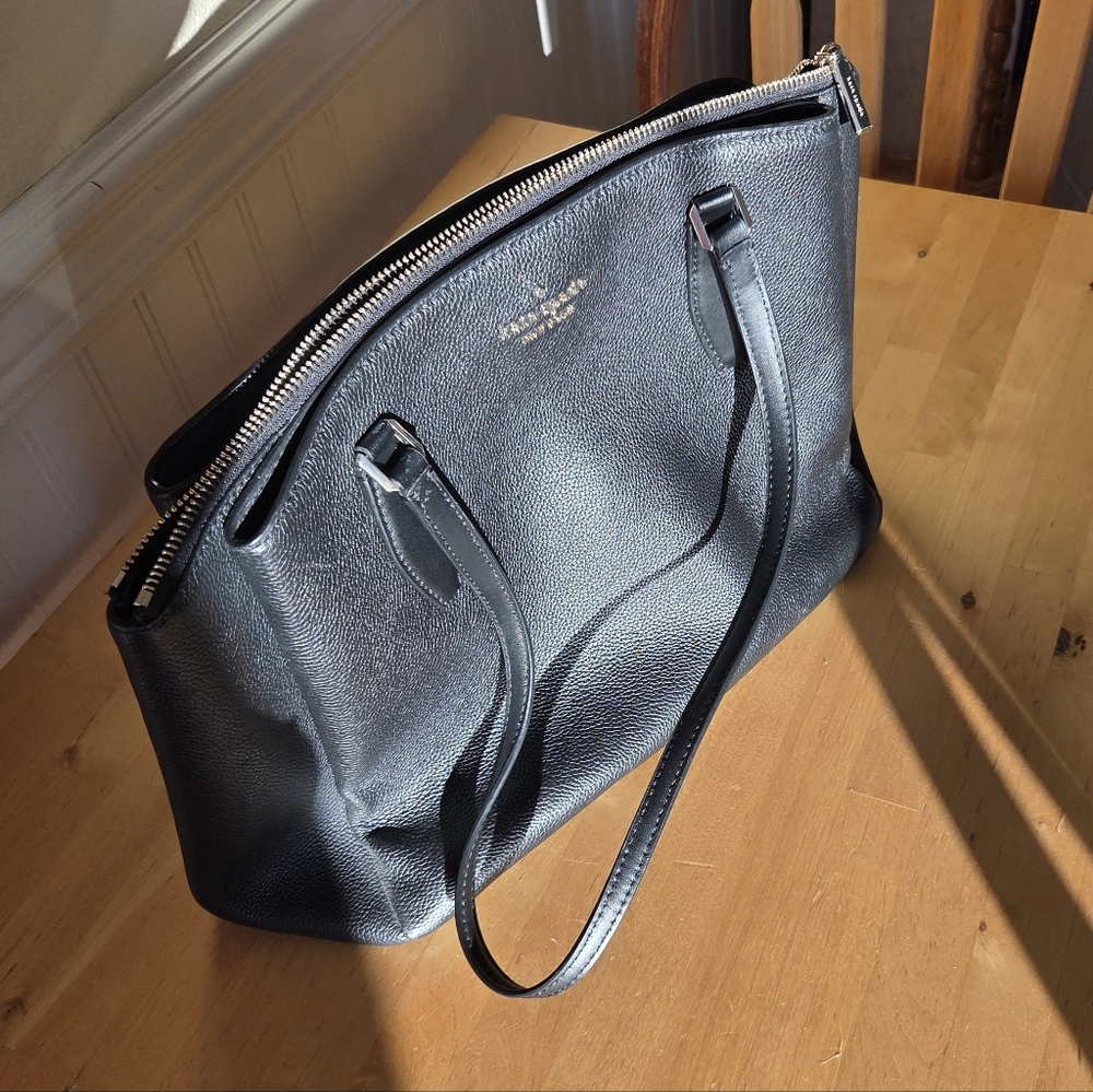Black Kate Spade Bag 12"